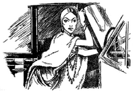 Les 101 Dalmatiens (roman) Cruella d'Enfer illustration