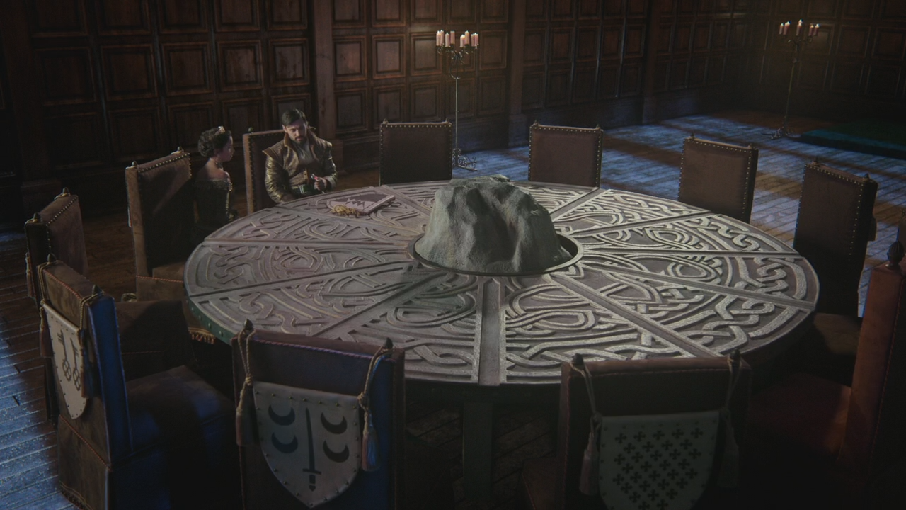 La Table Ronde Du Roi Arthur Table Ronde | Wiki Once Upon a Time | Fandom