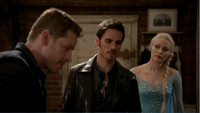4x07 David Nolan Killian Jones Elsa Reine des Neiges retour recherches Emma disparue