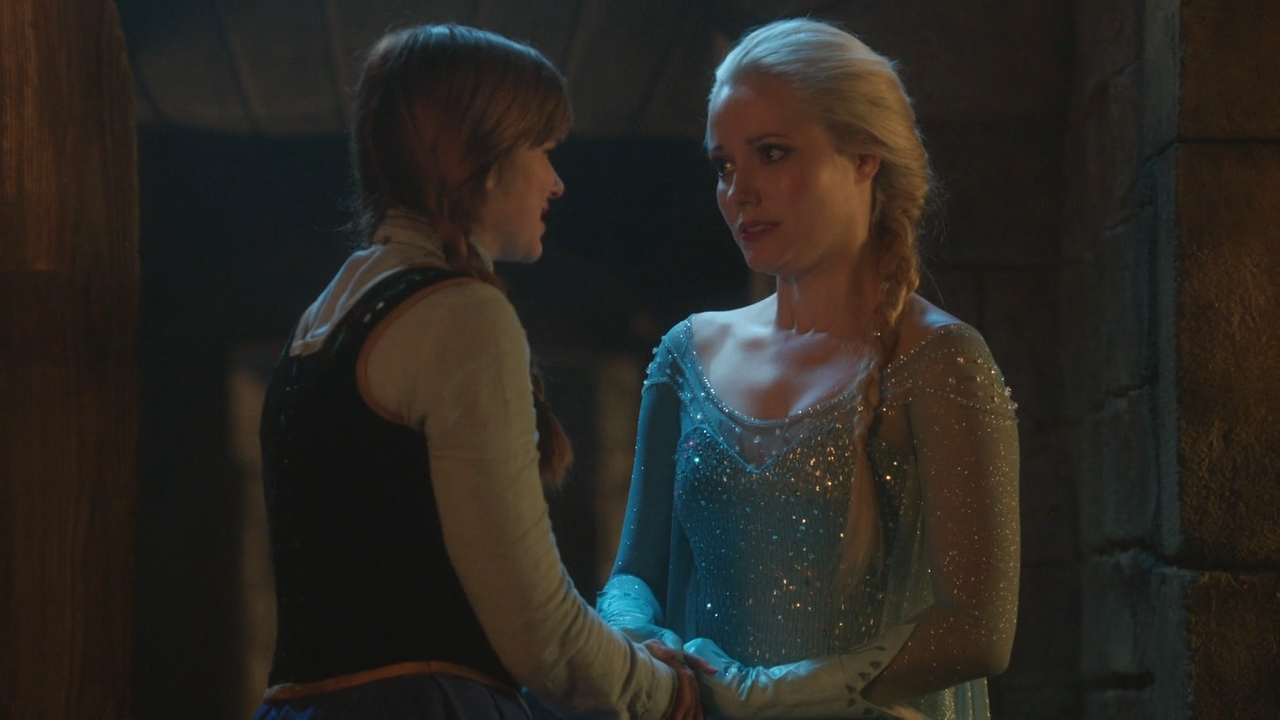 Il était Une Fois Au Château De Glace Image - 4x08 Anna Elsa équipe donjon château d'Arendelle Ingrid urne