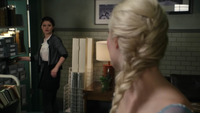 4x06 Belle French Elsa Reine des Neiges bibliothèque recherches