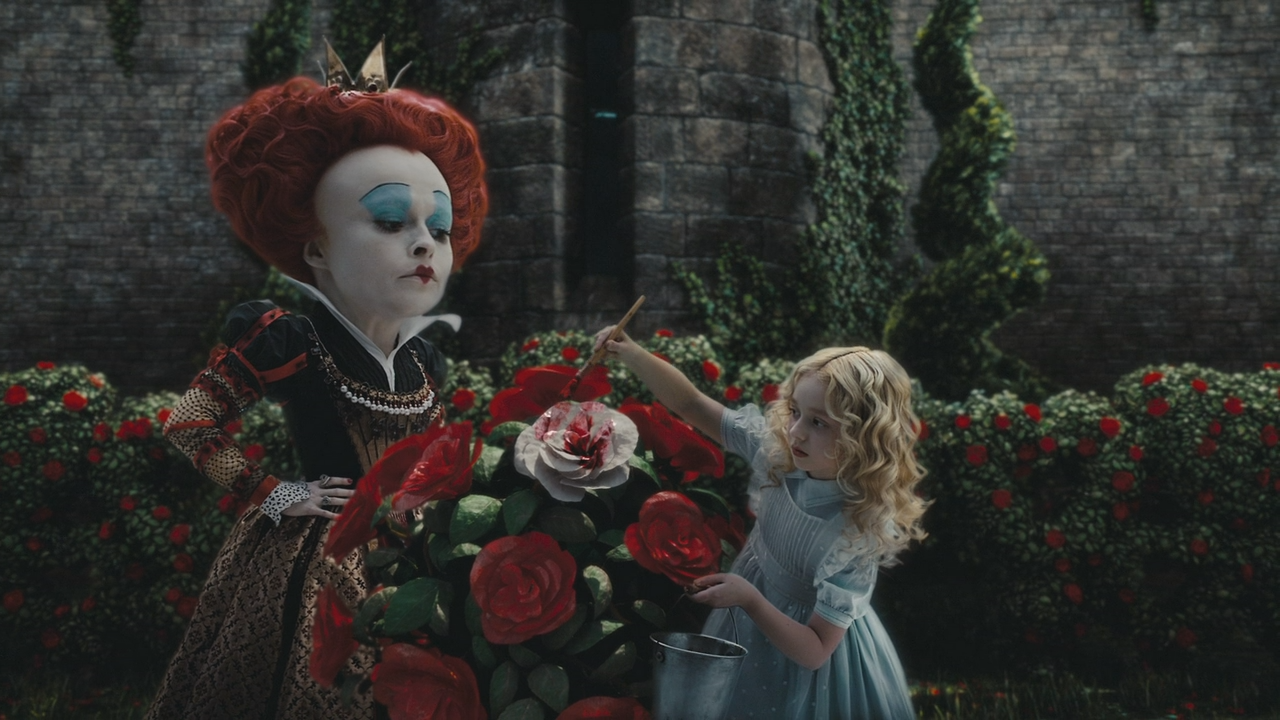 Image Alice au Pays des Merveilles 2010 film souvenir premier voyage enfant Reine Rouge de Image Alice au Pays des Merveilles 2010 film souvenir premier voyage enfant Reine Rouge de