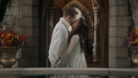 6x20 Prince David Charmant Blanche-Neige fin chanson Powerful Magic baiser balcon palais chambre royale