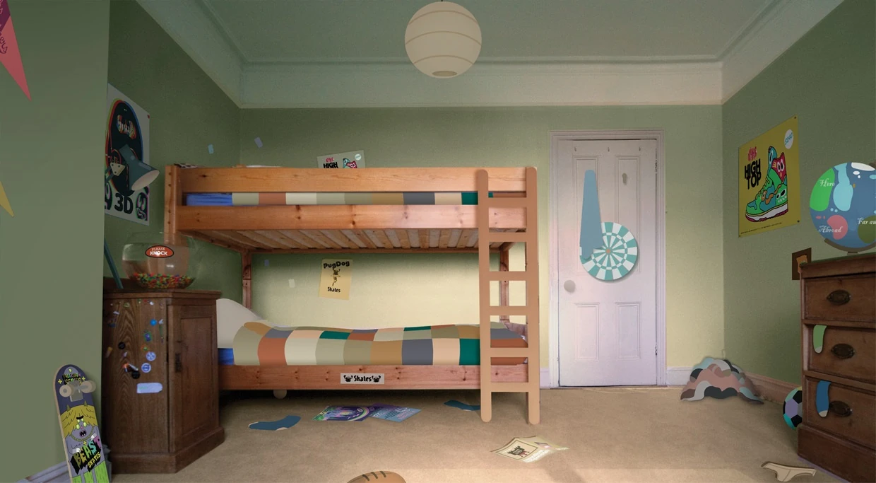 Imagem - WattersonsHouse GumballsBedroom.jpg | O Incrível Mundo de ...