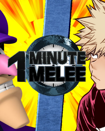 Waluigi Vs Bakugou One Minute Melee Fanon Wiki Fandom