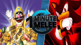 Wario Vs Shadow The Hedgehog One Minute Melee Fanon Wiki Fandom