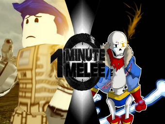 Disbelief Papyrus Vs The Last Guest One Minute Melee Fanon Wiki