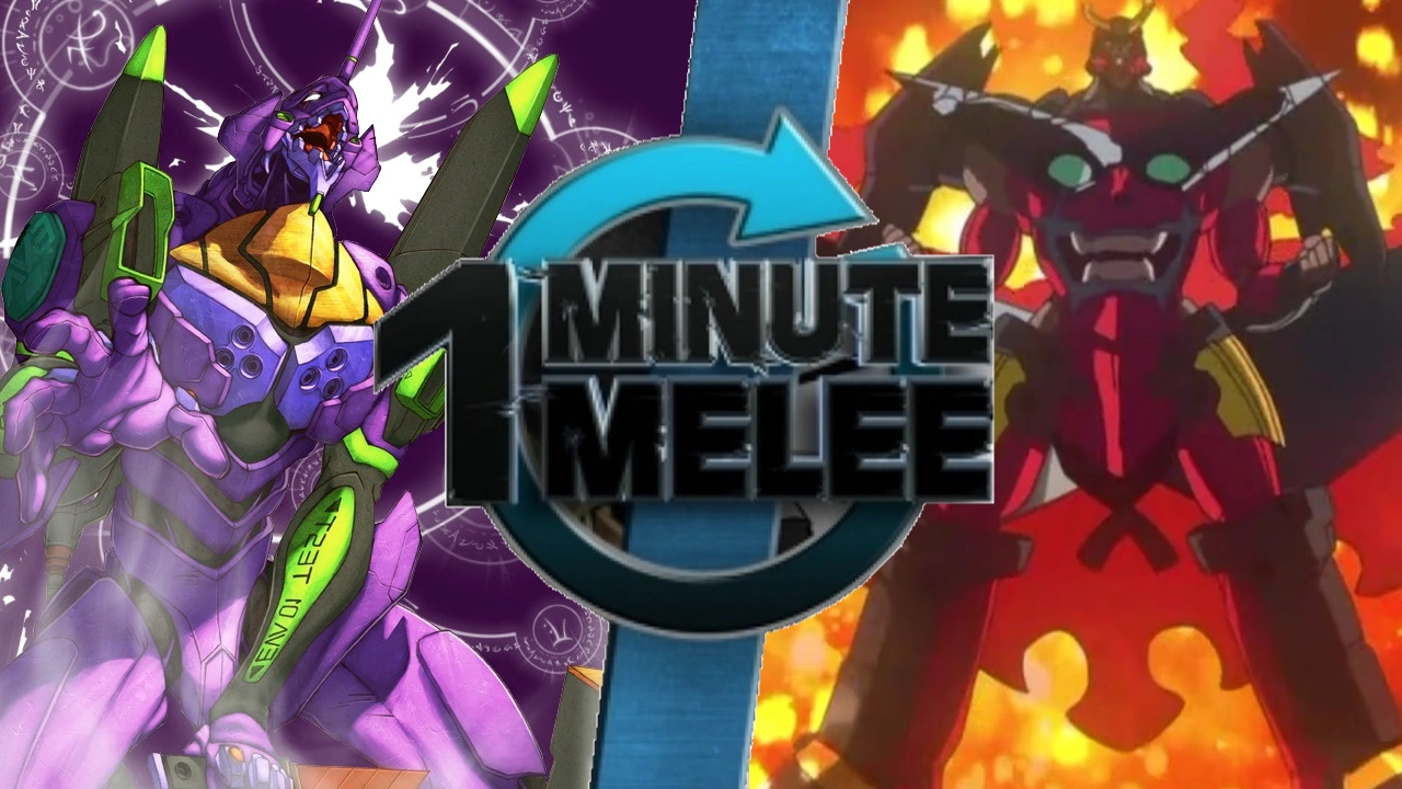 EVA01 vs. Gurren Lagann One Minute Melee Fanon Wiki FANDOM powered