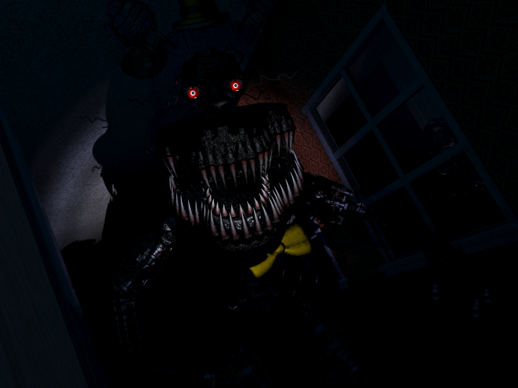 nightmare fnaf one minute