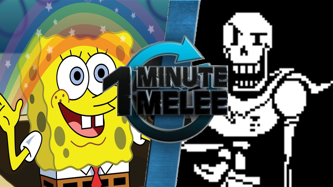 spongebob vs papyrus one minute melee fanon wiki fandom powered