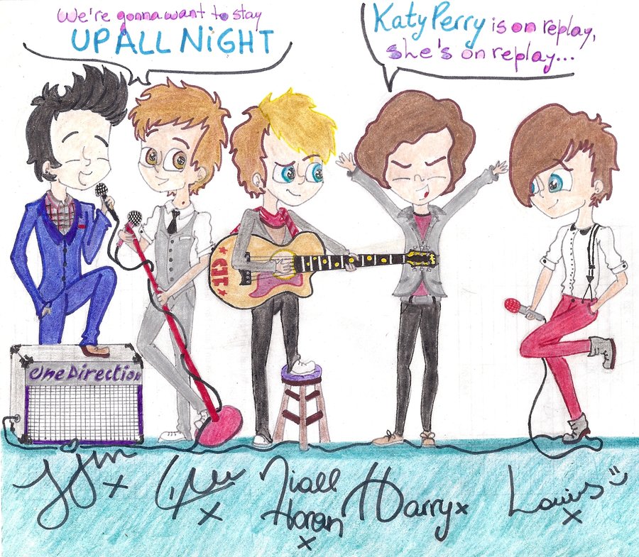 one direction you light up