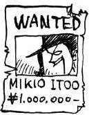 Wanted Mikio Itoo