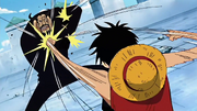 Ruffy vs Blueno