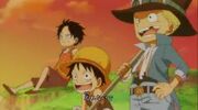 Ruffy, ace sabo