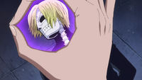 La Viola veient a través d'en Sanji