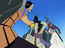 Chaka Defending Vivi and Koza