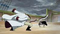 Shanks vs. Whitebeard