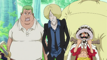 Luffy with fakes