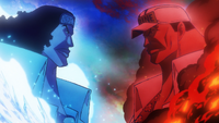 Kuzan vs. Sakazuki