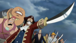 Roger affronta Shiki