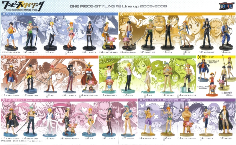 STYLING Feeling Figure Collection ONE PIECE Bandai /'Sanji/'