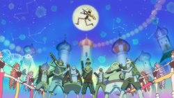 Brook Using Party Music