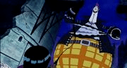 Sanji y robin vs moria