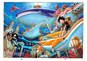 One Piece Color Walk 5 Shark One Piece Encyclopedie Fandom
