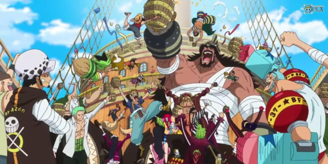 Imagem Grande Frota Dos Chapéus De Palha Festapng One Piece Wiki Fandom Powered By Wikia 