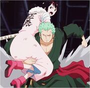 Tashigi and Zoro-0