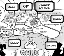 Wano Country Map