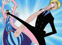 Mr. 2 vs. Sanji