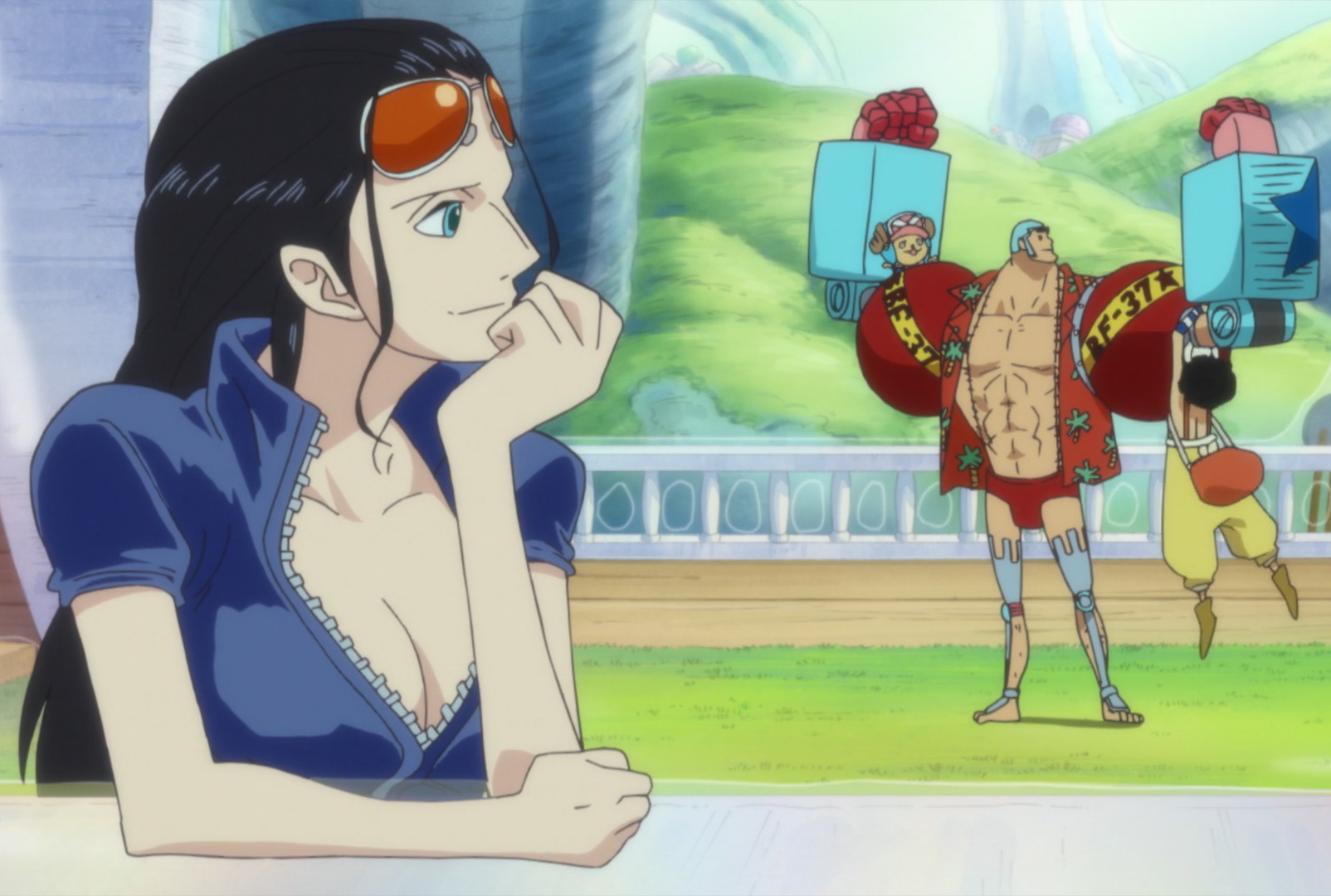 when does franky join the crew