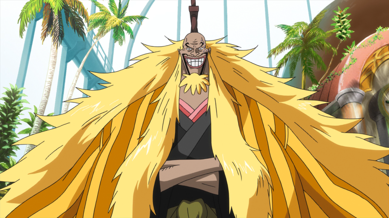 Hasil gambar untuk Gold Lion Shiki one piece