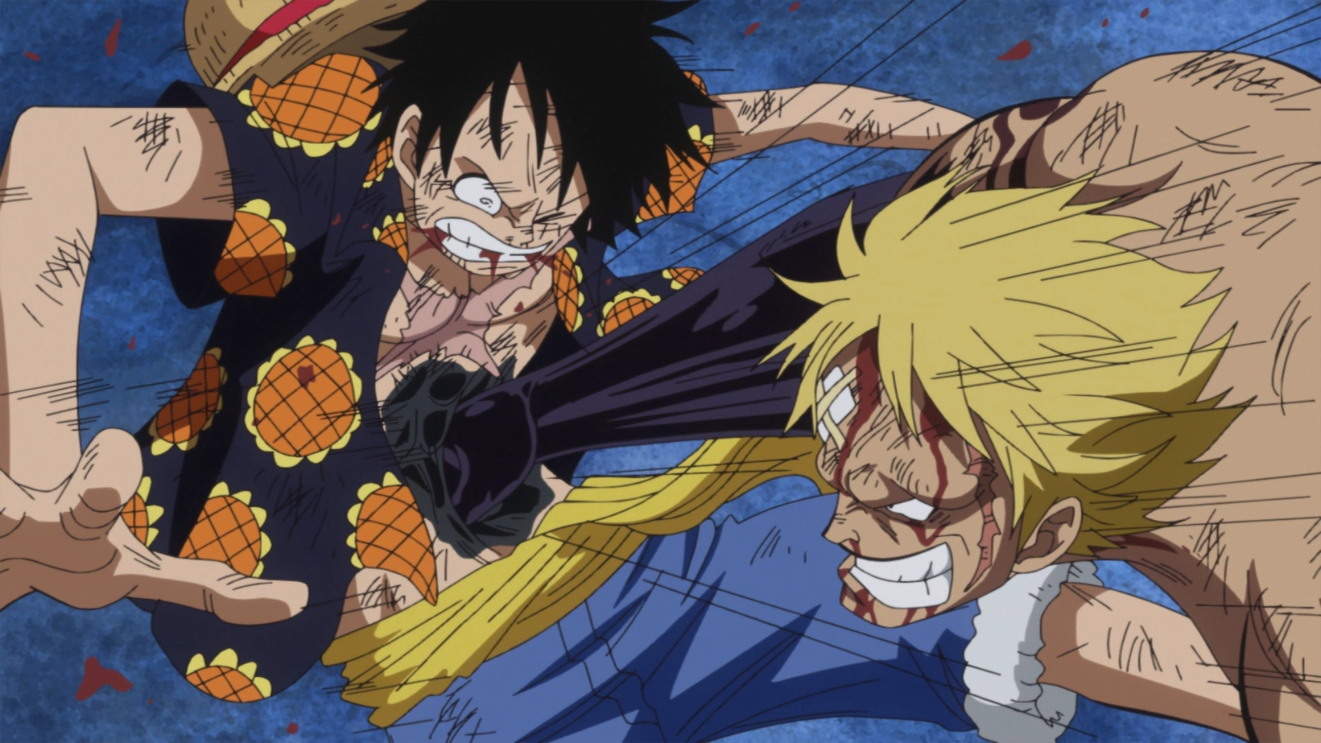 Imagem Bellamy Punches Luffy with Haki.png One Piece Wiki FANDOM