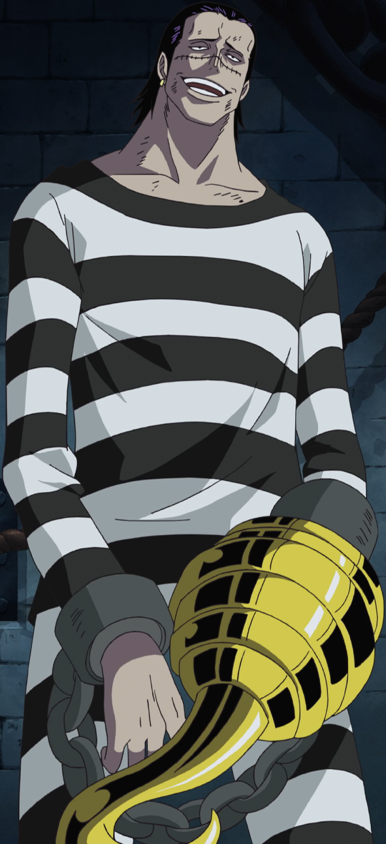 Image - Crocodile as a Prisoner.png | One Piece Wiki ...