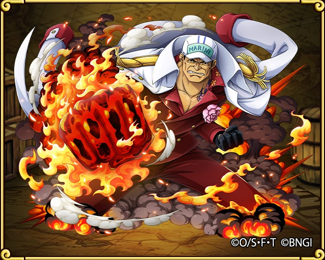 Изображение TC1298 Akainu Magma Man.png One Piece Wiki FANDOM