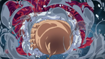 Luffy giant stamp