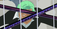 Zoro Uses Buso