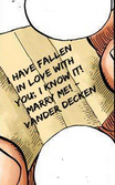 Vander Decken letter