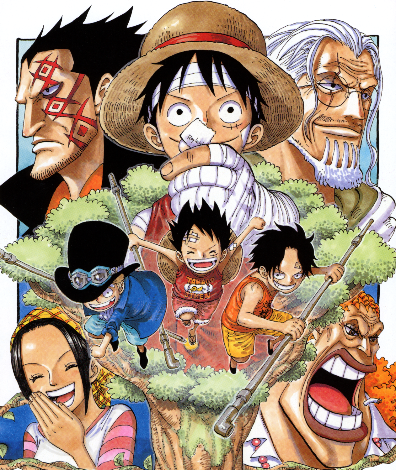 One piece arc guide