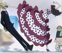 Viola Kicks Sanji