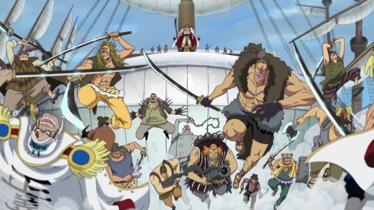 Image - Whitebeard Subordinates Charging.png | One Piece Wiki | FANDOM ...