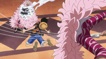 Doflamingo vs Luffy1