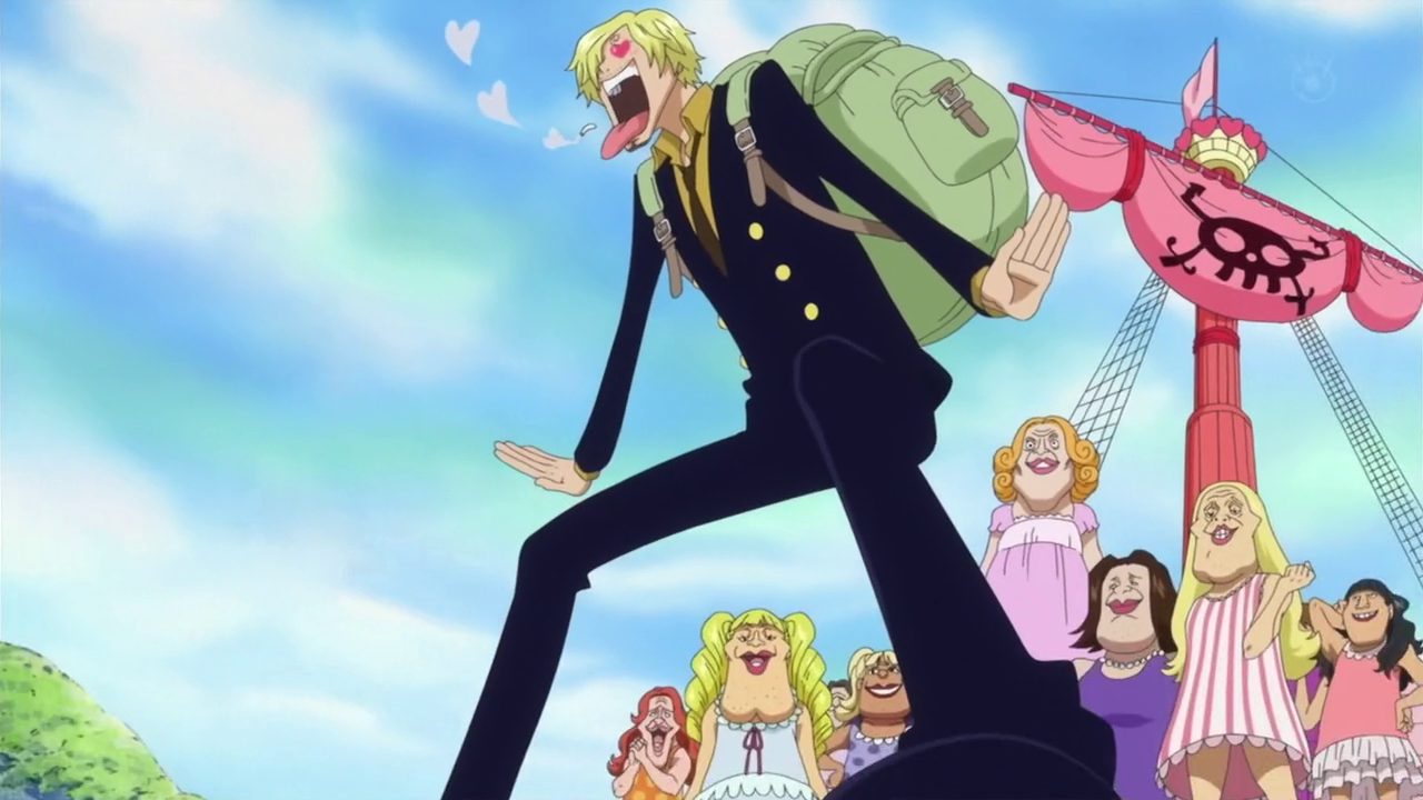 one piece sanji after 2 years