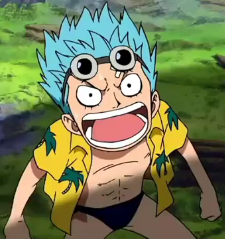 young franky one piece