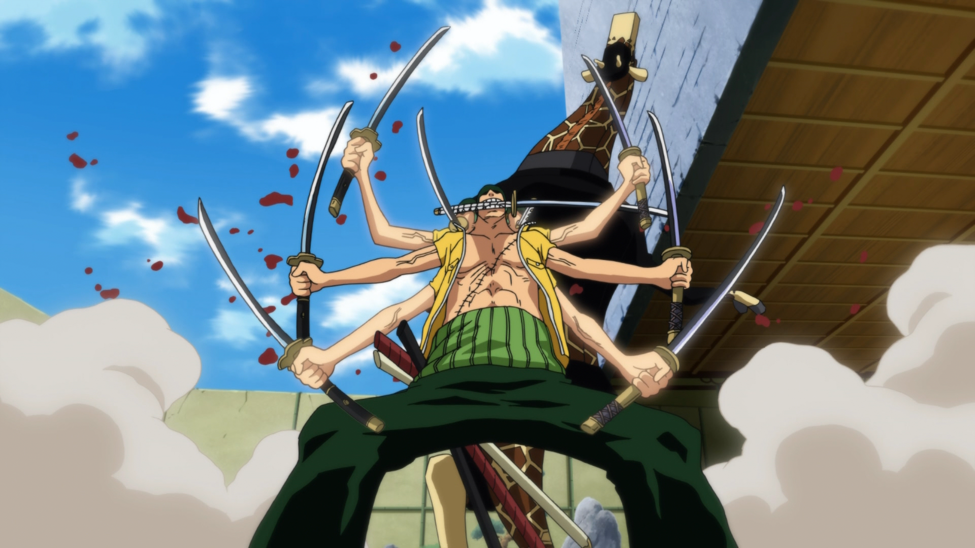 zoro one piece santoryu