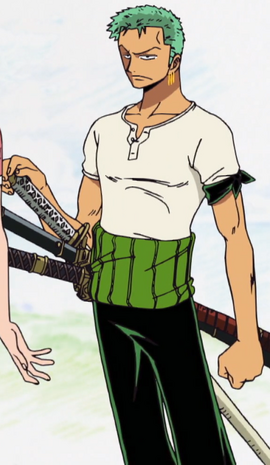 Roronoa Zoro Anime Pre Timeskip Infobox