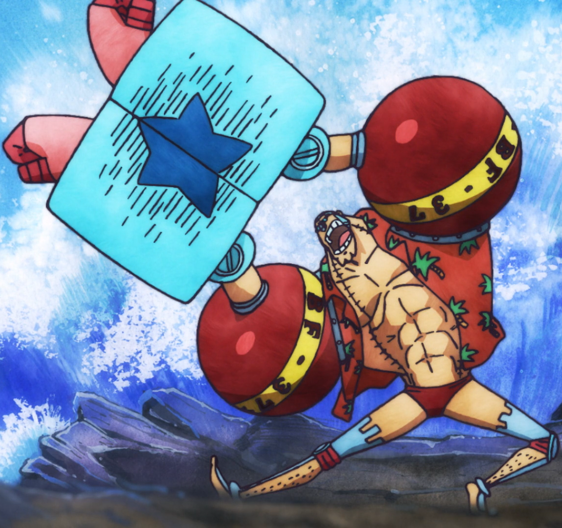 one piece franky after timeskip