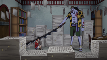 Arlong Tries to Kill Luffy